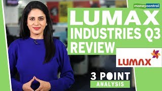 Lumax Industries Q3 review  3 Point Analysis [upl. by Truscott]