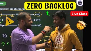 Zero Backlog 🤯 Boy Came to Meet MR Sir in Live Class 🔥 NEET 2025 mrsir physicswallah [upl. by Nomannic]