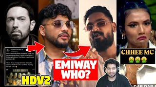 RAFTAAR TALKING ABOUT EMIWAY amp FOTTY SEVEN VS ROB C  HARD DRIVE VOL 2  EMINEM 🙄  HARJAS VS DEE MC [upl. by Lochner464]