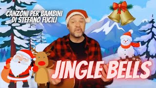 🎅 JINGLE BELLS  Canzoni per bambini di Stefano Fucili testo in italiano jinglebells [upl. by Nefen]