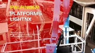 PALFINGER Service  300 Light NX  Basic information about operating the aerial work platform [upl. by Sergio]