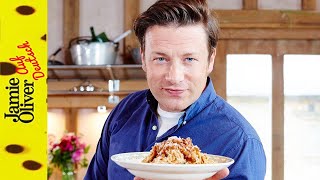 Vegetarische Spaghetti Bolognese  Genial Gesund  Jamie Oliver auf Deutsch [upl. by Tedder91]