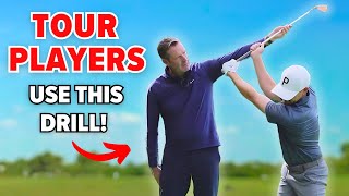 BEST Downswing Drill to Get More Width  UKs TOP Golf Coach [upl. by Gudrin]