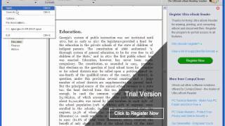 Ultra eBook Reader demonstration [upl. by Atilef]