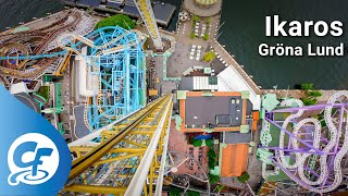 Ikaros onride 5K POV 60fps Gröna Lund Grona Lund [upl. by Anurb]