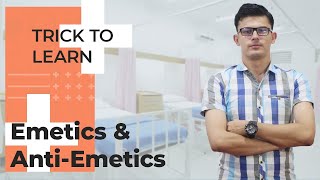 Trick to learn Emetics and Anti Emetics  Mnemonic for Emetics and Anti Emetics [upl. by Orips]