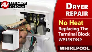 Dyer Terminal Wiring Block replacement by Factory Authorized technician [upl. by Bowman]