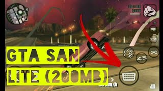 GTA SA Lite v8 200MB  Android Download [upl. by Olnee]