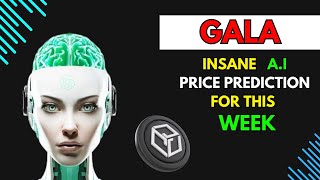 Insane GALA GAMES Price Prediction for THIS WEEK by AI [upl. by Nnyw]