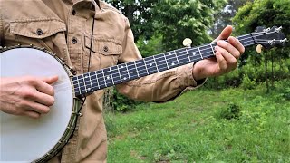 Sourwood Mountain  Clawhammer Banjo Lesson [upl. by Annwahsal952]