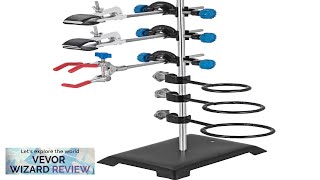 VEVOR Laboratory Grade Metalware Set Support Stand Premium Iron Material Laboratory Review [upl. by Einhoj30]