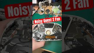 Quest 2 Fan Going Bad tech vr quest2 [upl. by Notsnorb]