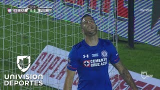 Edgar Méndez falla una inmejorable para Cruz Azul y el partido sigue sin goles [upl. by Garris815]