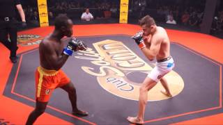 Challenge MMA 2 James Mancini vs Yvon Anselme Kadjo  Par Way productions [upl. by Godbeare]