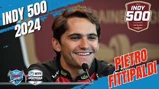 INDY 500 2024  COLETIVA PIETRO FITTIPALDI E CONOR DALY  FÓRMULA INDY [upl. by Drooff663]