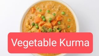 Vegetable kurma bland method [upl. by Goldner]