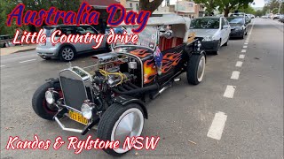 Australia Day country drive to Kandos amp Rylstone NSW australia aussie [upl. by Irama]