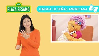 Plaza Sésamo Mae da consejos para manejar desastres naturales con niños  Lengua de señas americana [upl. by Yekcor]