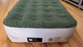 Air Mattress with Built in Pump  Upgraded Twin Blow Up Mattress Review [upl. by Rask]