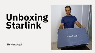 Unboxing Starlink [upl. by Eiramait]