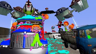 The road to Splatsville Part 2 Splatoon Gmod Animation [upl. by Odoric]