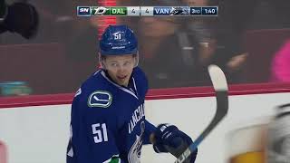 Troy Stechers First NHL Goal 44 vs Stars Nov 13 2016 ALL CALLS [upl. by East]