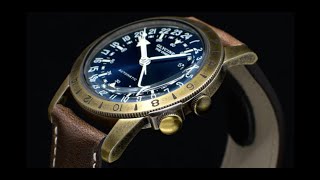 My watch Vlog 9 Glycine Airman the Chief 24 Hours 制錶盤 quotWhat time is itquot [upl. by Aibos813]