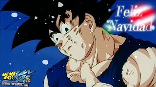 GOKU y BARDOCK cantan NAVIDAD SIN TI [upl. by Eelek]