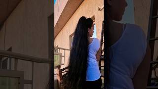 high ponytail for long hair naturallonghair hairstyle [upl. by Tobie]