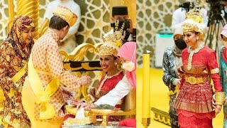 Majlis istiadat Berbedak Diraja 2023 Brunei royal Wedding Princess Azemah bolkiah [upl. by Anum]