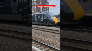 800034 Departs Swindon trainspotting class800 greatwesternrailway WesternSpot23 [upl. by Haissi217]