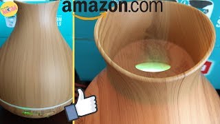 BZseed Aromatherapy Essential Oil Diffuser Cool Mist Humidifier Review [upl. by Lietman986]