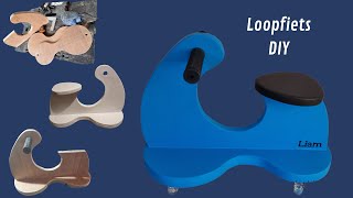 Loopfiets DIY [upl. by Ahsenev]