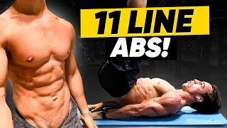 11 LINE ABS WORKOUT UPPER LOWER ABS amp OBLIQUES WORKOUT [upl. by Delores]