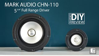 Full Range Driver Review  Markaudio CHN110 6quot Driver for DIY Speaker Building  Massive Bass [upl. by Ak129]