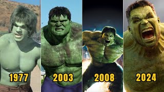 HULK 1977  2024 Evolution  4K [upl. by Eldorado]