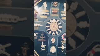 MARITIME MOMENT  MARLINSPIKE SEAMANSHIP CLOCK maritime sailing tallships navy usnavy [upl. by Hilde]