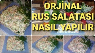 🥙Rus Salatası🥙Paytaxt Salatı🥙Orjinal Rus Salatası Nasıl Yapılır russalatası orjinalrussalatası [upl. by Loni]