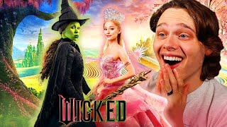 WICKED Official Trailer 2 REACTION [upl. by Terrie86]