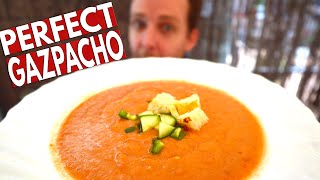 How to Make The Best Gazpacho 🍅 [upl. by Eemaj957]