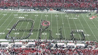 Pregame The Ohio State University Marching Band vs Marshall 92124 [upl. by Elirpa]