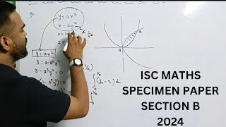 isc maths specimen paper solved 2024 isc class 12 mathematics specimen paper solution 2024 [upl. by Weissman455]