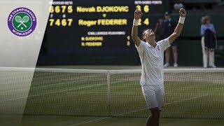 Novak Djokovic vs Roger Federer Wimbledon Final 2014 Extended Highlights [upl. by Marshal]