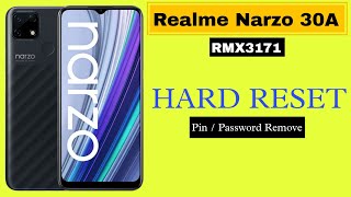 Realme Narzo 30a RMX3171 Hard Reset  how to hard reset realme Narzo 30a [upl. by Eikciv]