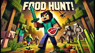 Epic Food Hunt in Minecraft 🍗  Survival Adventures EP17 [upl. by Russia]