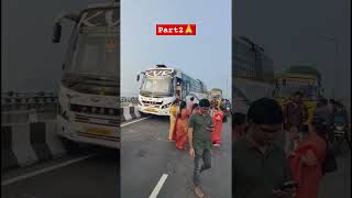 part2 accident at Kovvruru Bridge Rajahmundry rajahmundry ytshorts shortvideo shorts trend [upl. by Atnahs30]