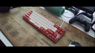 Ducky x Varmilo MIYA Pro Koi 65 Kailh Box Jade sound test  type test [upl. by Holly]