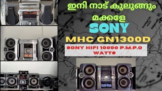 Sony Hifi System  Sony Mhc GN1300d10000pmpo watts Hifi System Full Review [upl. by Callum]