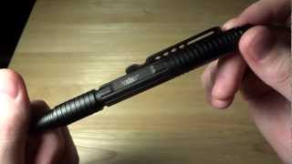 Tactical Pen Review UZI Defender Pen 3 [upl. by Hafeenah499]