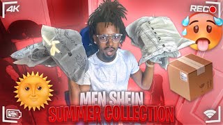 HUGE SHEIN SUMMER TRY–ON HAUL  MEN AFFORDABLE SHORTS [upl. by Iidnarb]